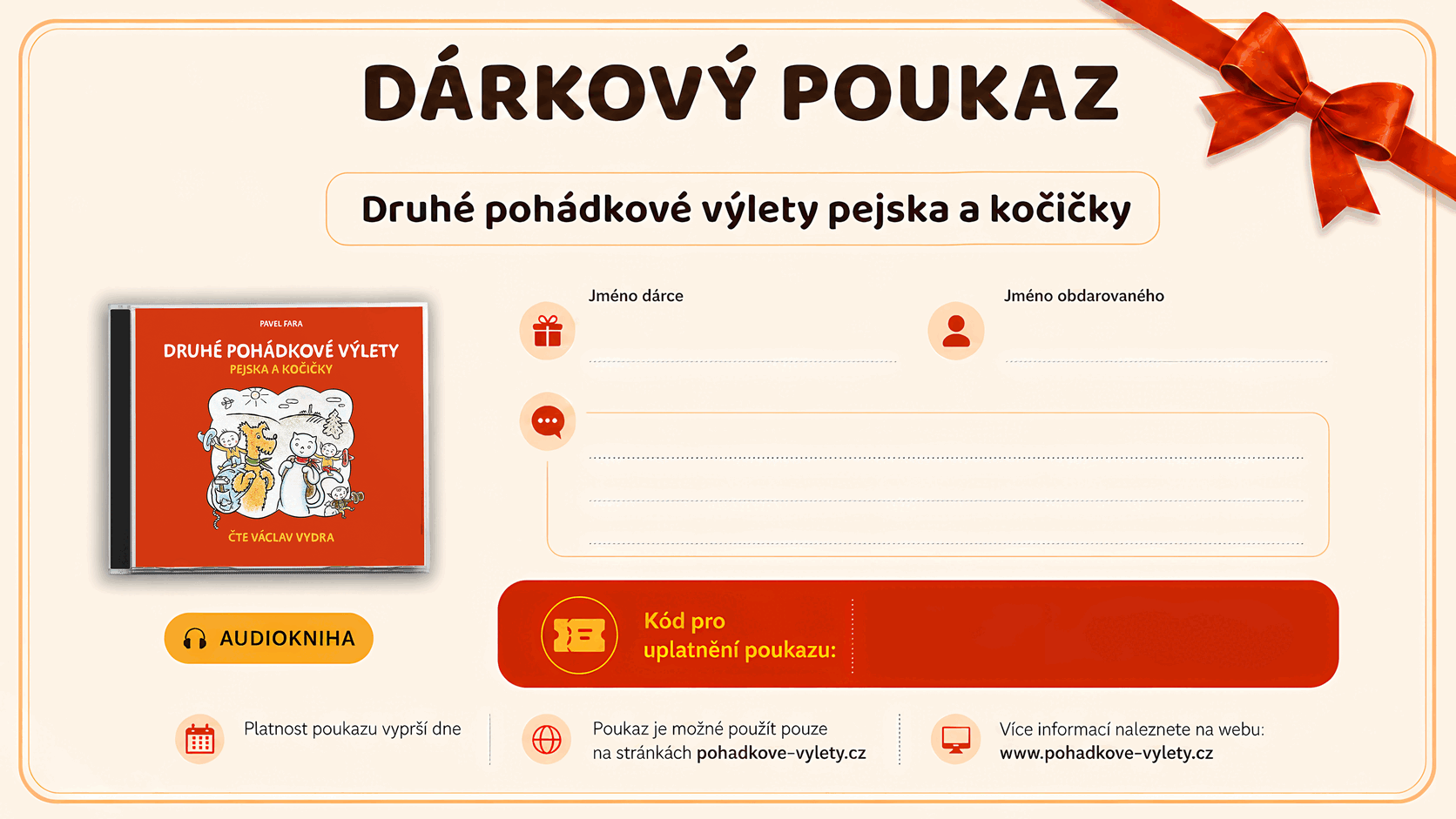 Náhled dárkového poukazu