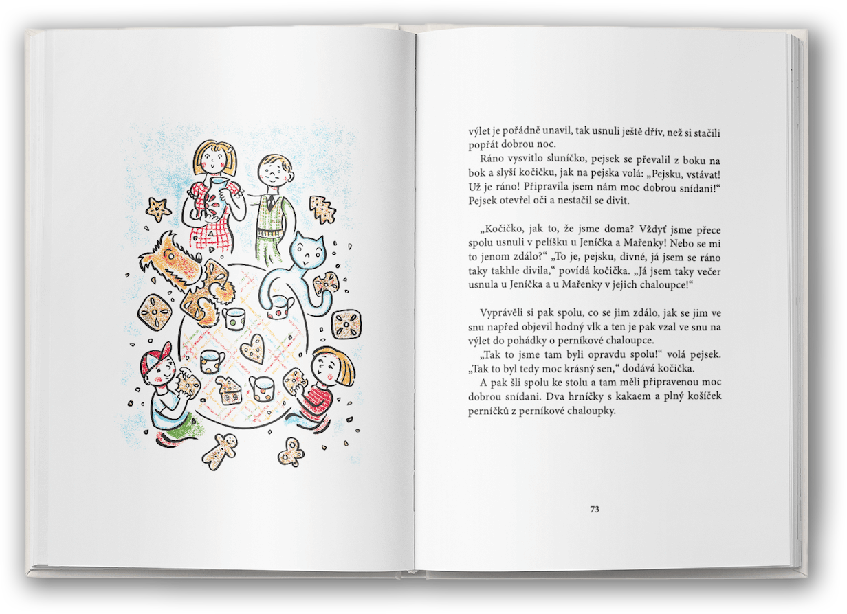 Pohádkové výlety pejska a kočičky