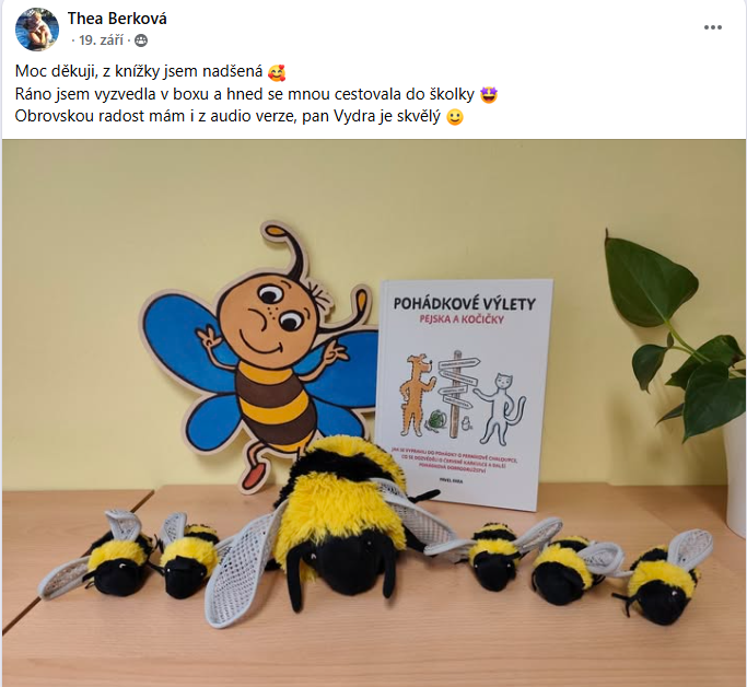 Thea Berková - recenze Pohádkové výlety pejska a kočičky
