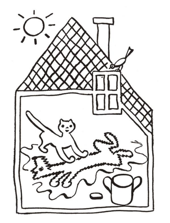 O pejskovi a kočičce, jak drhli podlahu 3