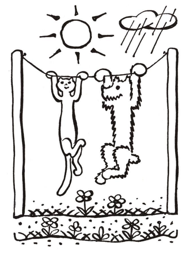 O pejskovi a kočičce, jak drhli podlahu 5